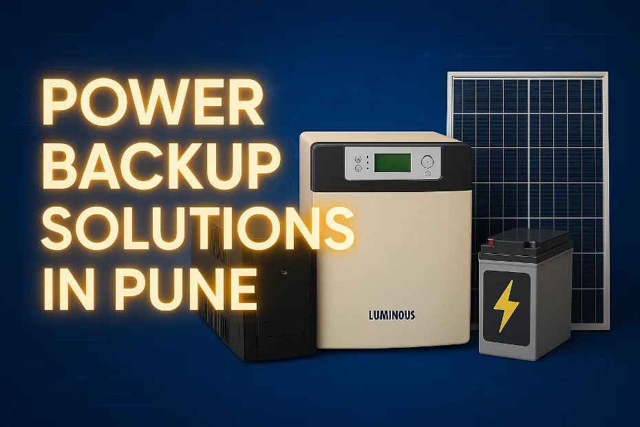 Power Backup Solutions in Pune: Your Complete Guide for Homes, Businesses, and Computers